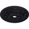 Ekena Millwork Vaduz Ceiling Medallion (Fits Canopies up to 3 1/2"), 23 1/2"OD x 3 1/2"ID x 2 1/8"P, Steel Gray CM23VASGS - alternate 3